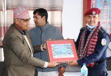 जिससद्धारा प्रहरी उपरिक्षक राठौरको विदाई