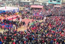 नेकपा चितवनद्धारा आयोजित जनसभा (फोटो–फिचर)