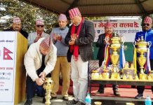 छैठौं हेटौंडा भेट्रान्स कप फुटबल आजबाट सुरु