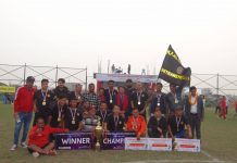 कालभैरव हेटौँडा बन्यो दोस्रो चितवन भेटेरान कप च्याम्पियन