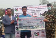 स्थानीय तह शहिद स्मृति गोल्डकप : टाइब्रेकरमा आर्मी विजयी
