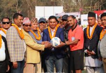 हेटौंडामा स्थानीय तह शहिद स्मृति गोल्डकप सुरु, मकवानपुर–११ को विजयी सुरुवात
