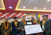 महालक्ष्मी साहित्य पुरस्कारबाट नवराज लम्साल पुरस्कृत