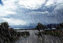 यी ठाउँमा आज ठूलो पानी पर्ने सम्भावना