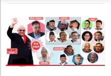 दशौं राष्ट्रिय महाधिवेशनबाट निर्वाचित अध्यक्ष देखि सदस्यसम्मकाे अन्तिम नामावली (मतसहित)