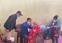 आठ सय ६९ जनाको निशुल्क आँखा परिक्षण