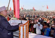 राजनैतिक बेथितिको व्यवस्थापन निर्वाचनबाट मात्रै : अध्यक्ष ओली