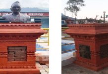 मकवानपुरमा अनावरण गर्न राखिएको सालिक चोरी