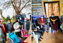 जिसस प्रमुख खुलालद्धारा खोप केन्द्रको अनुगमन
