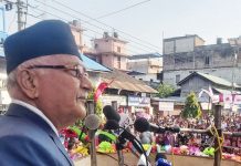 पार्टी छोडेर चोक्टा खान गएकालाई वैशाख ३० मा झोलमा डुबाउँछौं : ओली