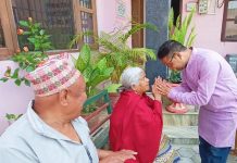 वडा अध्यक्षका उमेदवार कार्की निर्वाचन अभियानमा
