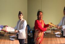 एमालेबाट कैलाश अध्यक्षमा रिजाल र उपाध्यक्षमा थिङद्धारा उम्मेद्वारी दर्ता