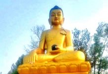 हेटाैंडा–१८, गुम्बाँडाँडामा २५ फीट अग्लाे बुद्धमुर्ती उद्घाटन