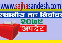 ५२८ स्थानिय तहको मतपरिणाम सार्वजनिक: कांग्रेस २३७, एमाले १४७ र माओवादी १०२