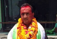 बूढानीलकण्ठ ३ को वडाध्यक्षमा स्वतन्त्र उम्मेदवार आकाश धिताल विजयी