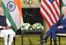 भारतीय प्रधानमन्त्री मोदी र अमेरिकी राष्ट्रपति बाइडेनबीच भेटवार्ता