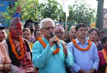 एमालेले जित्दा ५ वर्षमा बिकास हुनेमा ढुक्क हुन मतदातालाई पूर्व मुख्यमन्त्री पौडेलको आग्रह