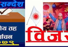 मकवानपुरको इन्द्रसरोवरमा एमाले बिजयी