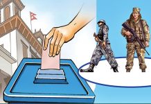मकवानपुरमा चुनावका लागि सुरक्षा व्यवस्था कडा, ढुक्क भएर मतदान गर्न प्रशासनको आग्रह