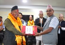 निवर्तमान जिसस प्रमुखद्वारा जिम्मेवारी हस्तान्तरण