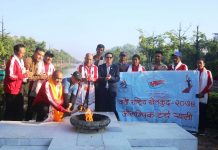 लुम्बिनीबाट ओलम्पिक टर्च ¥याली शुरु