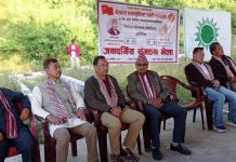 हेटौंडा–९ मा एमालेको जनबर्गिय संगठनहरुको भेला