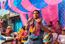 नामटारमा महेश बतौलालाई भव्य स्वागत, पहिलो पटक गाउँकै उम्मेदवार पाउँदा स्थानीय खुसी