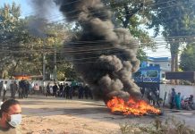 ग्रेडरको ठक्करबाट विद्यार्थीको मृत्यु प्रकरण : धनगढीमा निषेधाज्ञा जारी