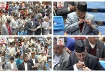 प्रतिनिधि सभाका नवनिर्वाचित सांसदले शपथ लिए