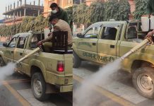 डेंगू नियन्त्रण गर्न हेटौंडामा स्प्रे अभियान