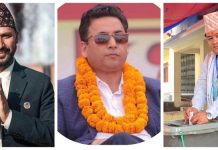 चितवन-२ मा कांग्रेसका उम्मेदवार श्रेष्ठद्वारा मतदान, लामिछाने र न्यौपानेले भने भोट हाल्न नपाउने