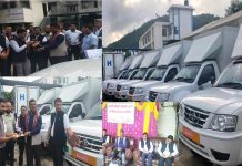 बागमती प्रदेशका ७ वटा अस्पताललाई शवबाहन हस्तान्तरण