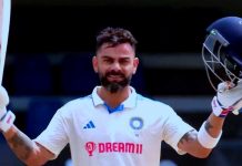 विराट काेहलीले आफ्नाे ५०० औँ खेलमा शतक बनाए