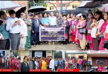 नेपाल शिक्षक महासंघद्वारा पालिकाहरुमा धर्ना