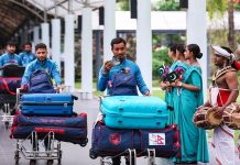 एसिया कप : भारतसँग खेल्न नेपाली टाेली श्रीलङ्का पुग्याे(तस्बिरहरू)