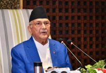 एमालेले मञ्चमा अध्यक्षबाहेक अन्य नेताका तस्बिर प्रयाेग नगर्ने