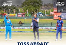 एसिया कप क्रिकेट : भारतसँग नेपालले टस हार्यो, पहिले ब्याटिङ गर्ने