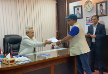 थाहा नगरकी बालिका मृत्यु प्रकरण: स्वास्थ्यमन्त्री बस्नेतलाई ज्ञापनपत्र