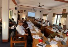 उपमहानगरद्धरा गत आवको वार्षिक समिक्षा