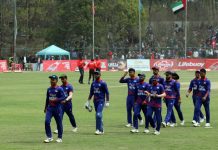 नेपालद्वारा हङकङ ६ विकेटले पराजित