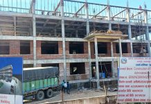 बकैया गाउँपालिकाको प्रशासनिक भवन निर्माण अन्तिम चरणमा