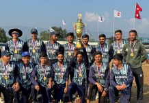 भिजिट भरतपुर टि-ट्वान्टी सिरिजको उपाधी मकवानपुरलाई