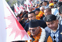 एमालेको मध्यपहाडी यात्रा घुर्मी पुग्यो