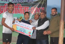 मनहरी अध्यक्ष कप फुटबल : २ र ७ नम्बर वडा फाइनलमा प्रवेश