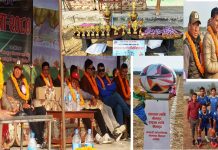 मनहरी गाउँपालिका स्तरिय चाैथाे अध्यक्षकप फुटबल, उद्घाटन खेलमा ८ नम्बर वडा विजयी