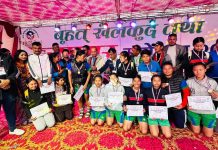 सेभेन ए साइड महिला फुटबलको उपाधि चितवनलाई