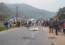 हेटौंडामा ट्रिपरको ठक्करबाट मोटरसाइकल चालकको मृत्यु