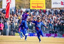 क्यानडाविरुद्ध नेपालको ७ रनको रोमाञ्चक जित