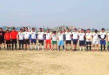हेटौंडामा युवा संघ र प्रेस चौतारीबीच मैत्रीपूर्ण फुटबल