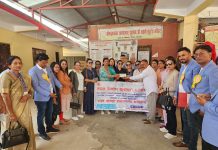 नेपाल निर्माण व्यवसायी महासङ्घद्वारा हेटौँडाका दुई संस्थालाई सहयोग